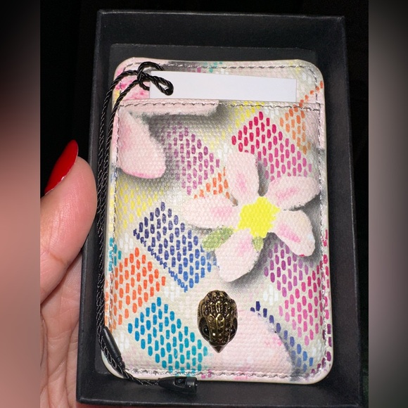 KURT GEIGER LONDON PHONE CREDIT CARD WALLET $65 Retail, Sold Out Online - Picture 5 of 6